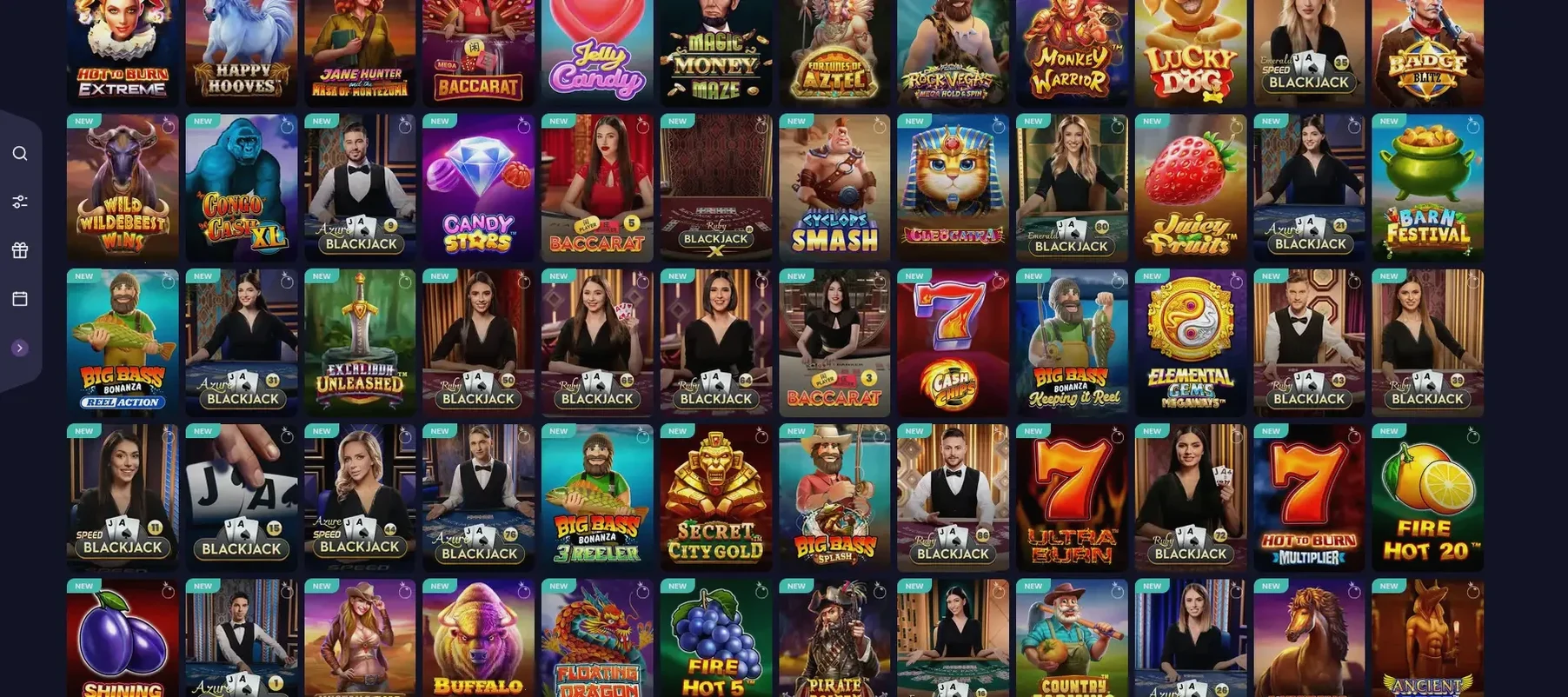 Only Spins Casino Spiele